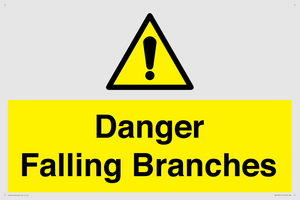 Danger Falling Branches